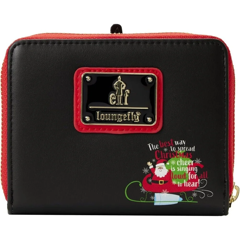 Loungefly Elf Buddy in Manhattan Skyline Zip Around Wallet